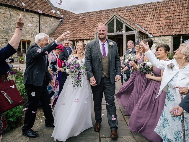 Carl and Lizzy&apos;s Wedding in Priston, Somerset 38