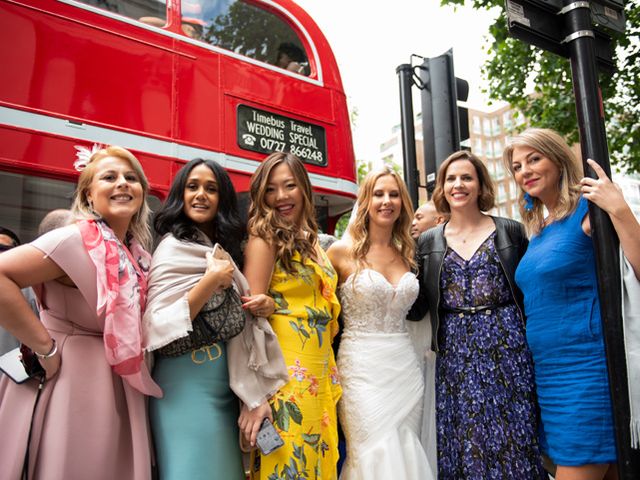 Anabel and Nako&apos;s Wedding in Kensington &amp; Chelsea, West London 187