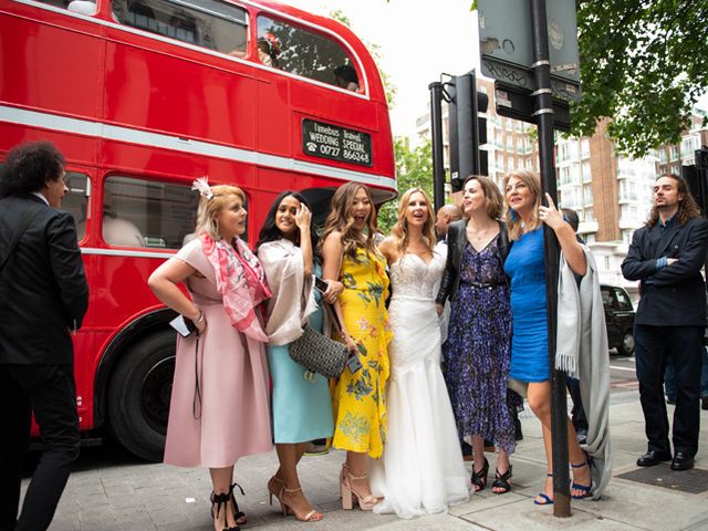 Anabel and Nako&apos;s Wedding in Kensington &amp; Chelsea, West London 188