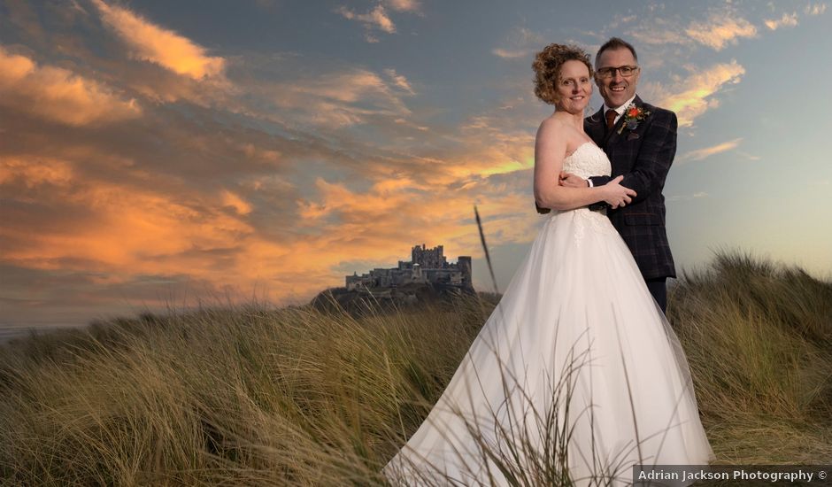 Sam and David's Wedding in Bamburgh, Northumberland