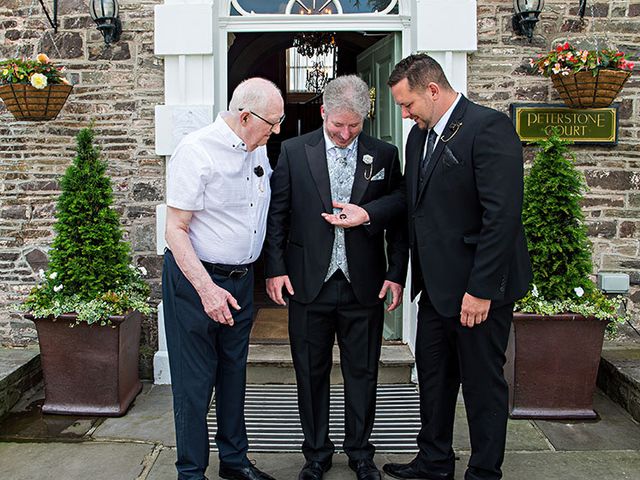 Darren and Liz&apos;s Wedding in Brecon, Powys 63