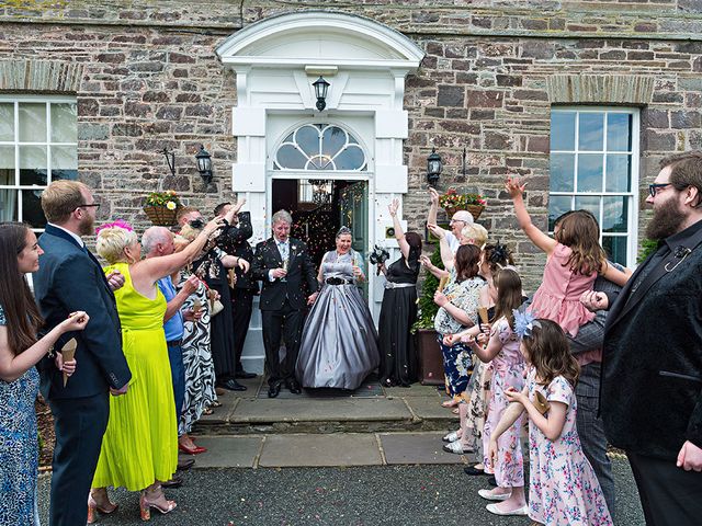 Darren and Liz&apos;s Wedding in Brecon, Powys 155