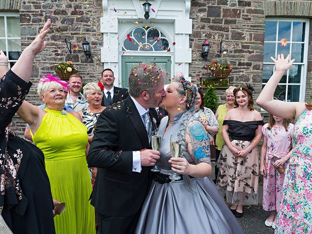 Darren and Liz&apos;s Wedding in Brecon, Powys 169