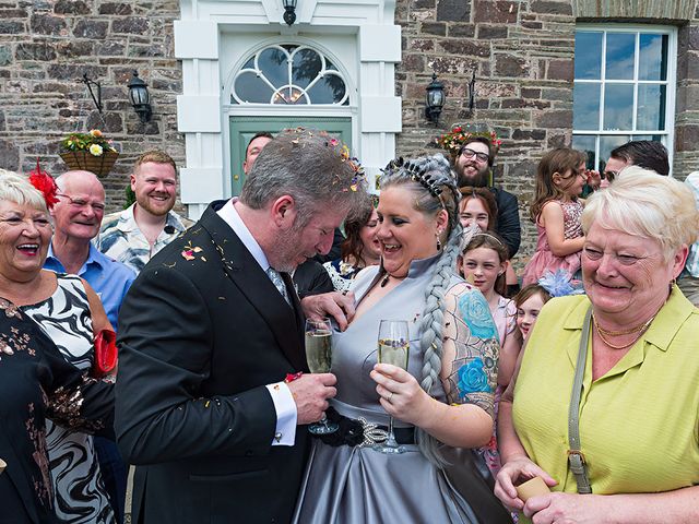 Darren and Liz&apos;s Wedding in Brecon, Powys 174