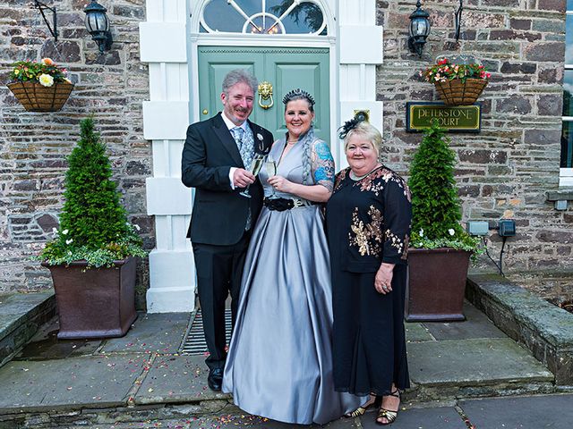 Darren and Liz&apos;s Wedding in Brecon, Powys 187