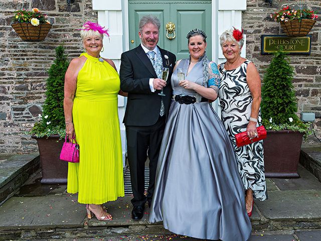 Darren and Liz&apos;s Wedding in Brecon, Powys 196