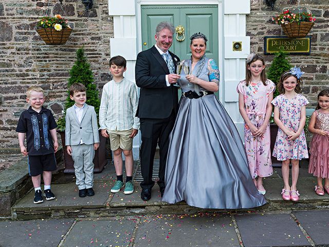 Darren and Liz&apos;s Wedding in Brecon, Powys 197