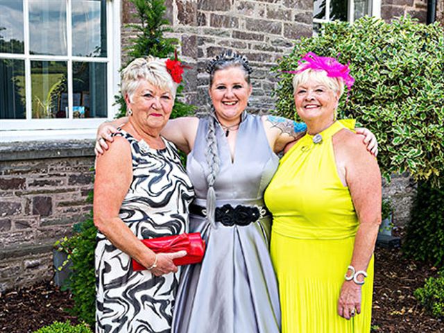 Darren and Liz&apos;s Wedding in Brecon, Powys 221