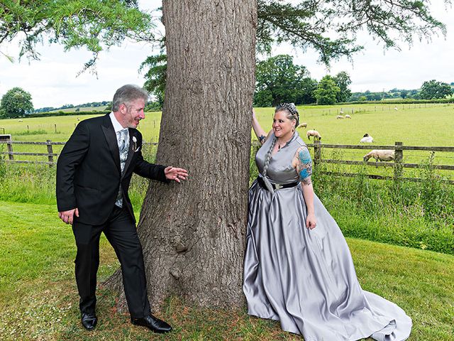 Darren and Liz&apos;s Wedding in Brecon, Powys 277