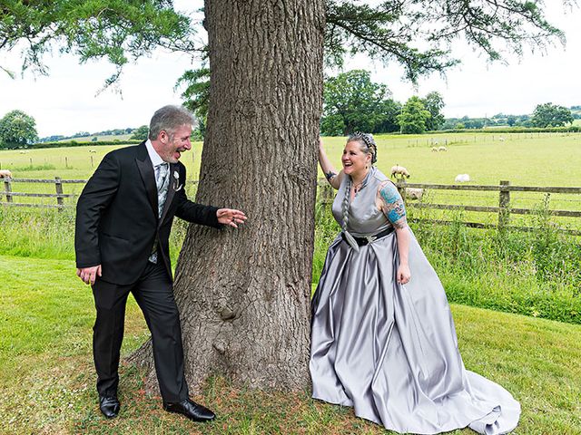 Darren and Liz&apos;s Wedding in Brecon, Powys 278