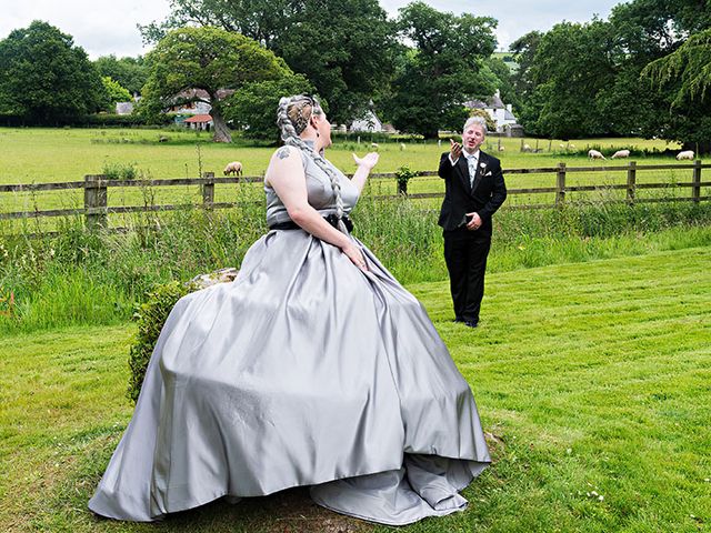 Darren and Liz&apos;s Wedding in Brecon, Powys 286