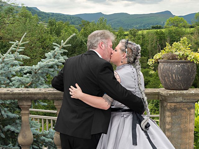 Darren and Liz&apos;s Wedding in Brecon, Powys 317