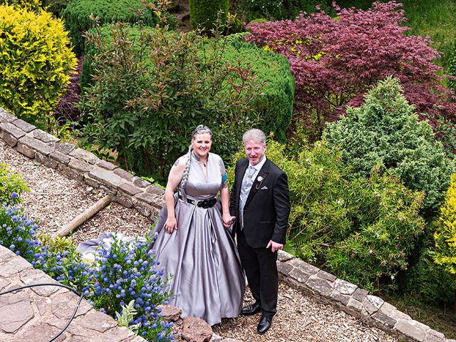 Darren and Liz&apos;s Wedding in Brecon, Powys 321