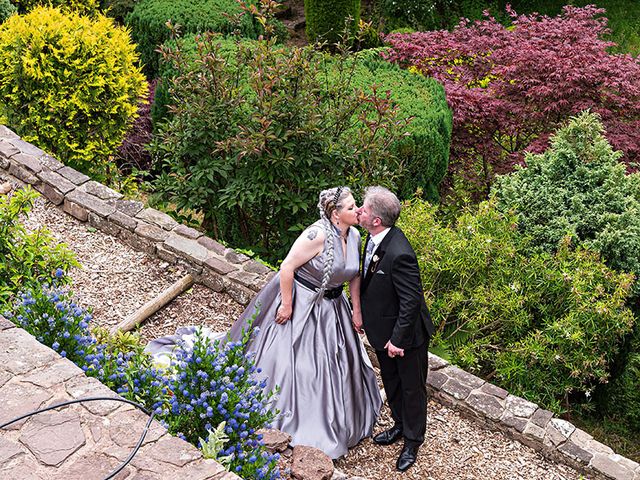 Darren and Liz&apos;s Wedding in Brecon, Powys 322