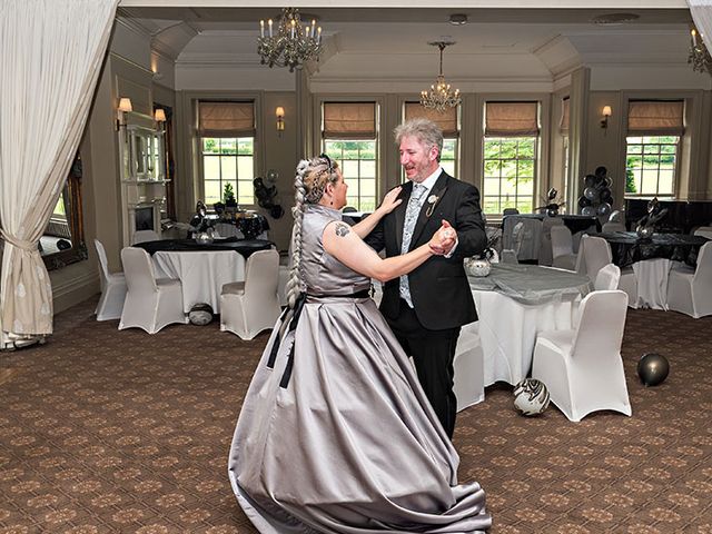 Darren and Liz&apos;s Wedding in Brecon, Powys 346