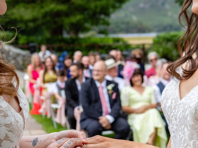 Leona and Amy's Wedding in Keswick, Cumbria 12