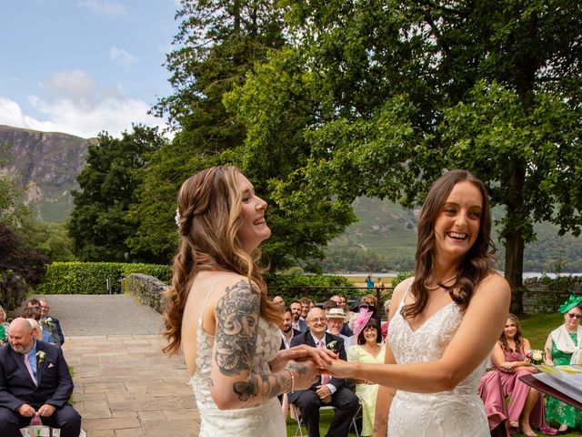 Leona and Amy's Wedding in Keswick, Cumbria 13
