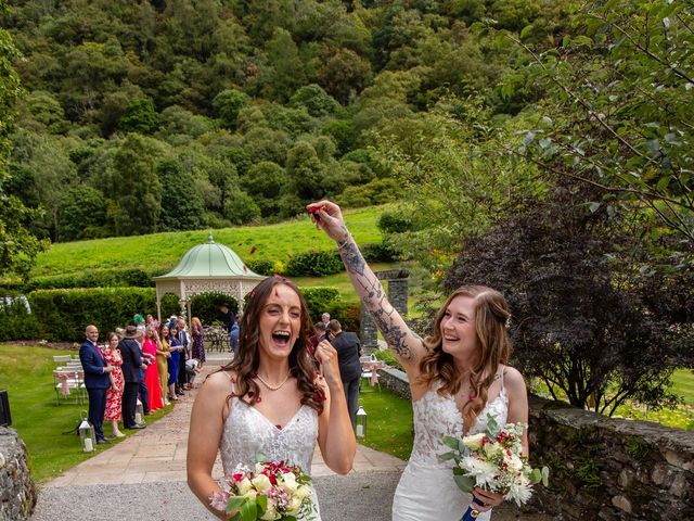 Leona and Amy's Wedding in Keswick, Cumbria 18