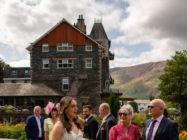 Leona and Amy's Wedding in Keswick, Cumbria 22