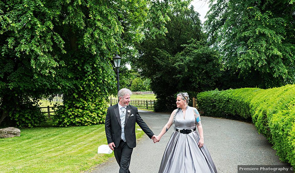 Darren and Liz's Wedding in Brecon, Powys