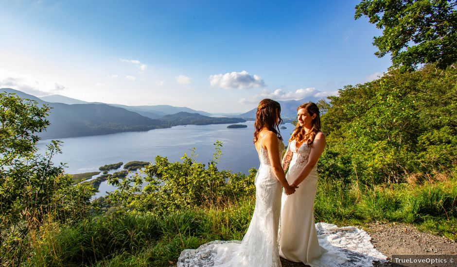 Leona and Amy's Wedding in Keswick, Cumbria