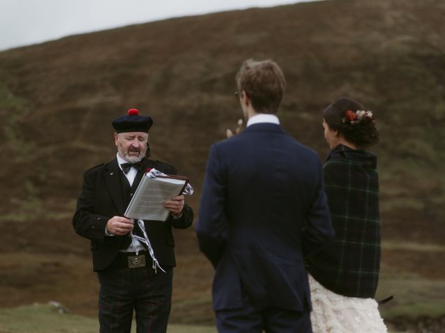 Craig and Rocio&apos;s Wedding in Portree, Isle of Skye 32