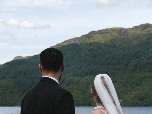 Morgan and Beth's Wedding in Loch Lomond, Central &amp; Glasgow 15