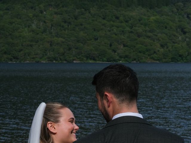 Morgan and Beth's Wedding in Loch Lomond, Central &amp; Glasgow 18
