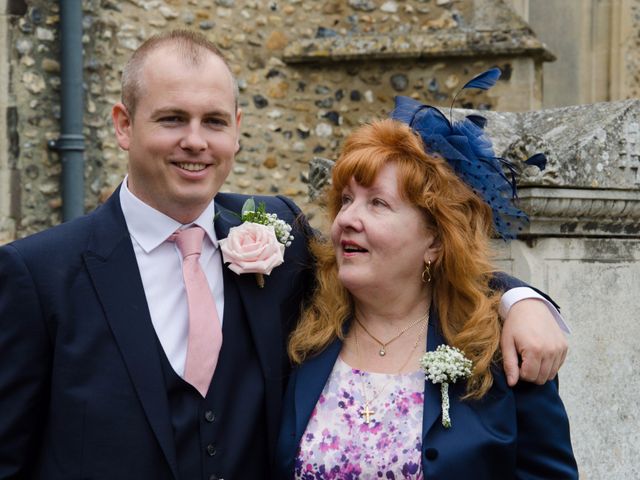 Dennis and Sally&apos;s Wedding in Alpheton, Suffolk 13