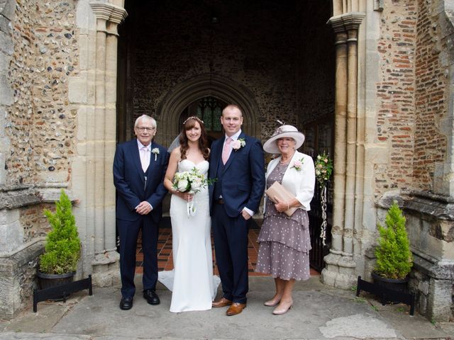 Dennis and Sally&apos;s Wedding in Alpheton, Suffolk 35