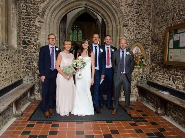 Dennis and Sally&apos;s Wedding in Alpheton, Suffolk 37