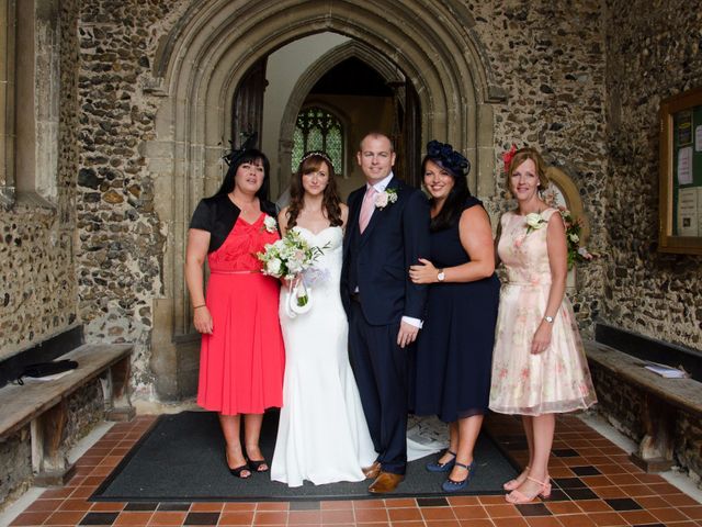 Dennis and Sally&apos;s Wedding in Alpheton, Suffolk 38