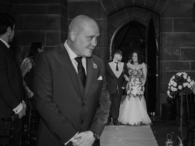 Chris and Stef&apos;s Wedding in Peckforton, Cheshire 17