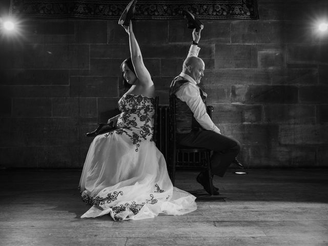 Chris and Stef&apos;s Wedding in Peckforton, Cheshire 43