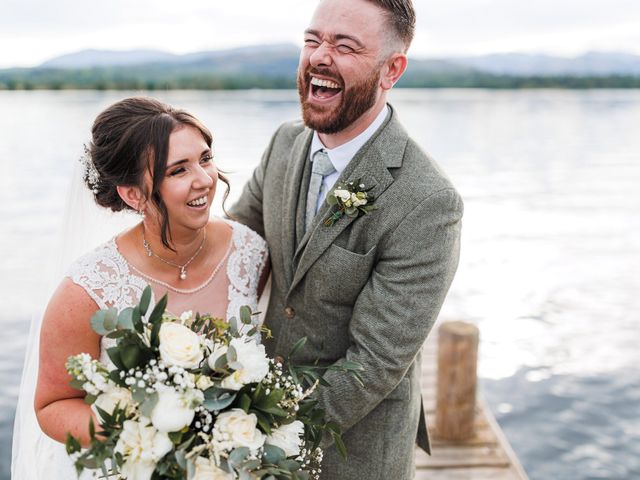 Mike and Samantha&apos;s Wedding in Windermere, Cumbria 43