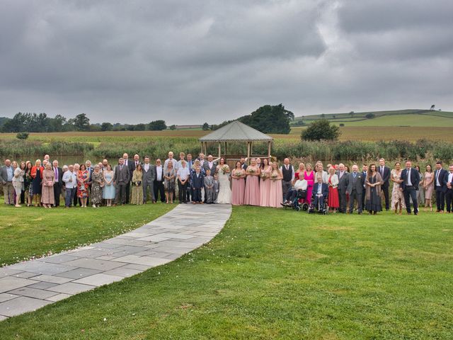 Lucy and Gary&apos;s Wedding in West Quantoxhead, Somerset 20