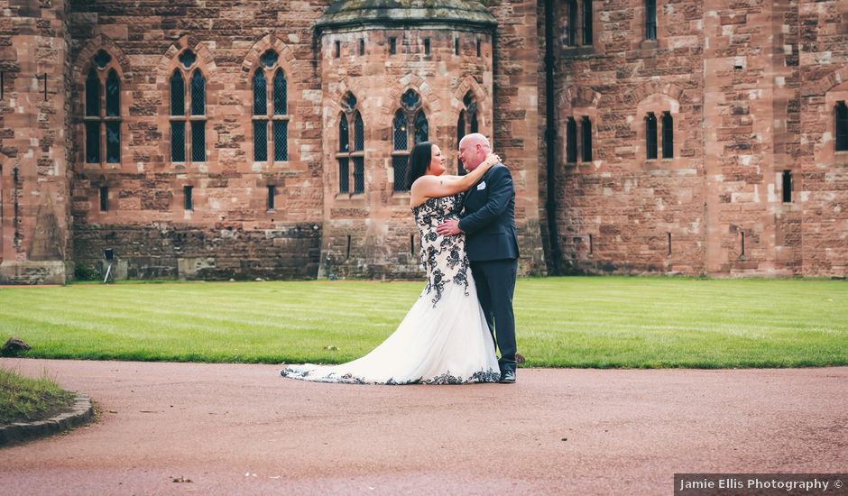 Chris and Stef's Wedding in Peckforton, Cheshire