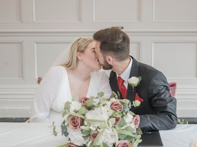 Ashley and Melissa's Wedding in Grindleford, Derbyshire 7