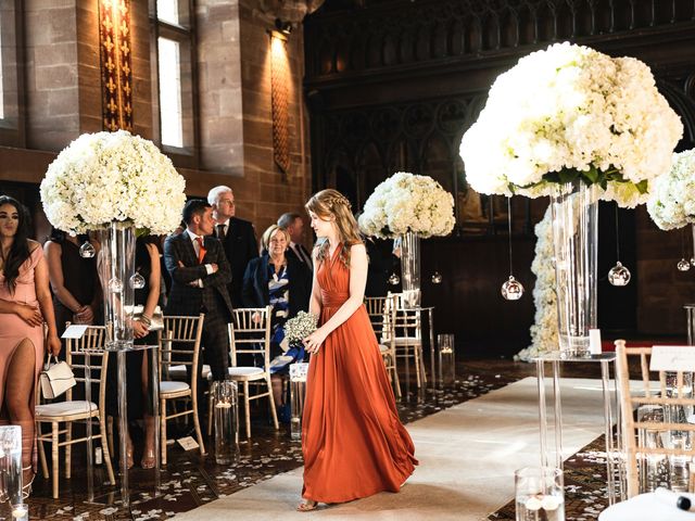 Zach and Charlotte&apos;s Wedding in Peckforton, Cheshire 16