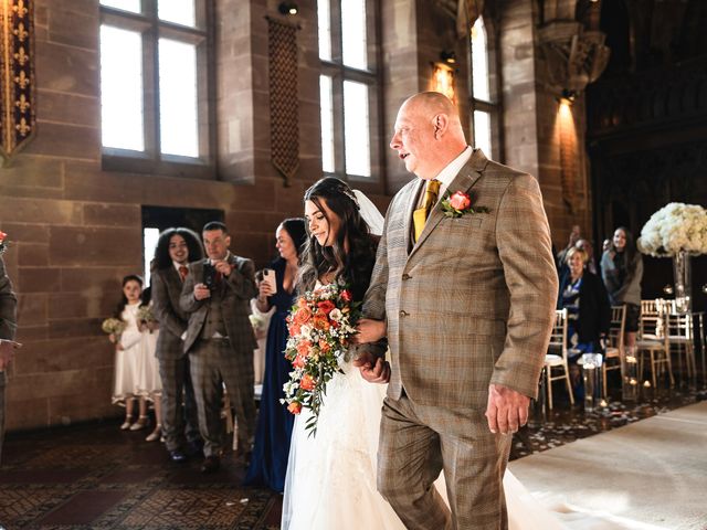 Zach and Charlotte&apos;s Wedding in Peckforton, Cheshire 19
