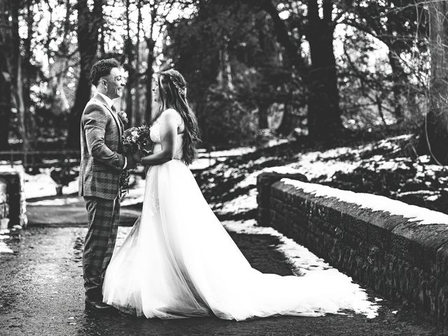 Zach and Charlotte&apos;s Wedding in Peckforton, Cheshire 32