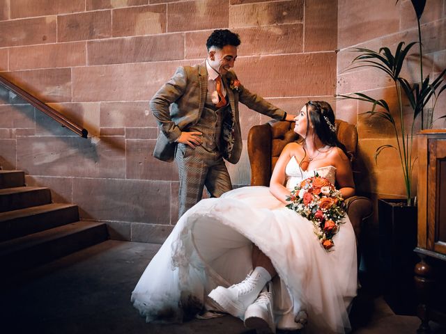Zach and Charlotte&apos;s Wedding in Peckforton, Cheshire 1