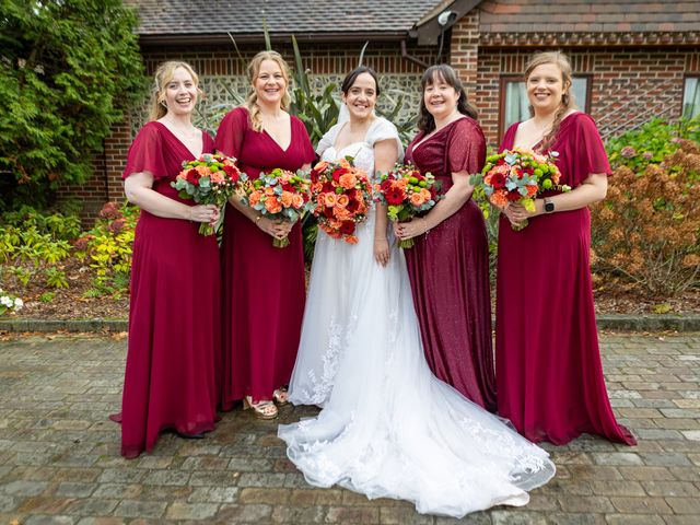 Kenny and Helen's Wedding in Westerham, Kent 5