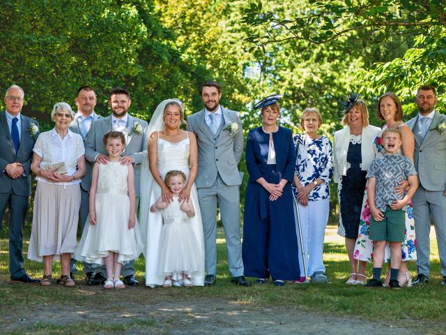 Ben and Sophie's Wedding in Hintlesham, Suffolk 11