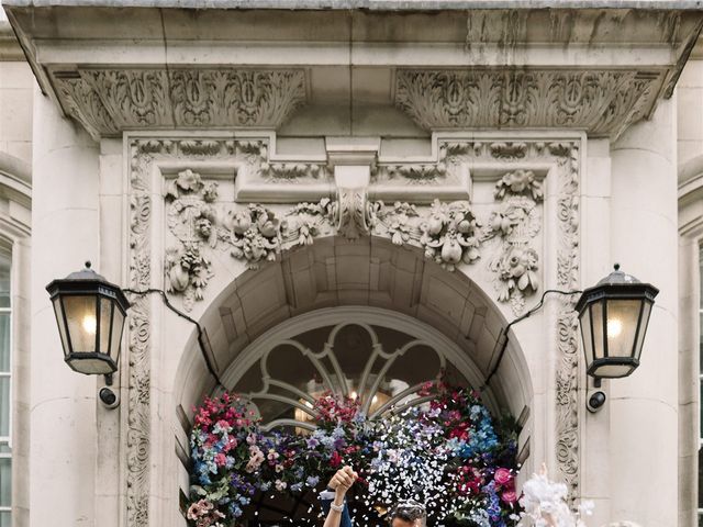 Edward and Lauren's Wedding in Chelsea, South West London 10