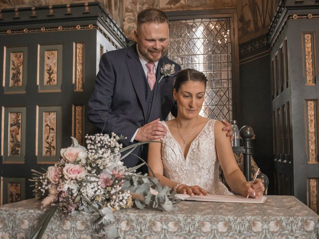 Hannah and Dave&apos;s Wedding in Castell Coch, Cardiff 13