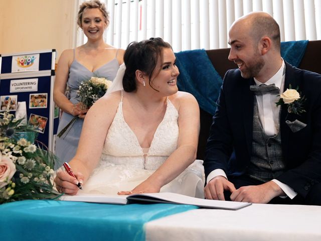 Briony and Andy's Wedding in Bury, Greater Manchester 39