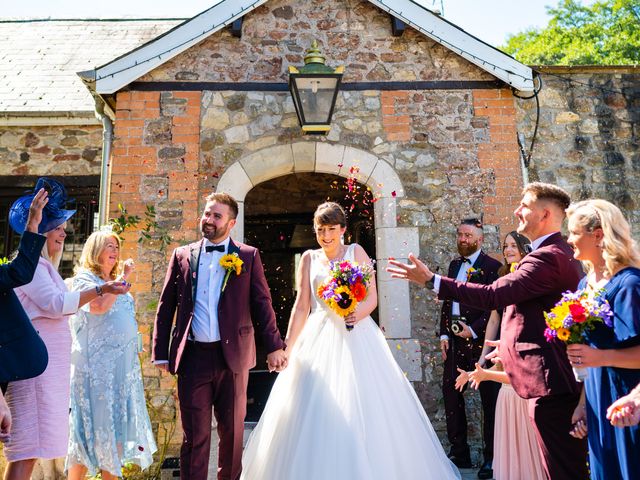 Adam and Steph&apos;s Wedding in Pencoed, Mid Glamorgan 18