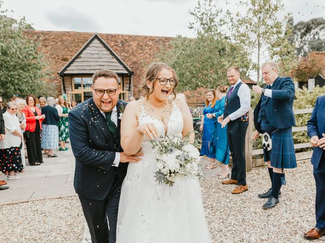 Ellie and Callum&apos;s Wedding in Silchester, Hampshire 38