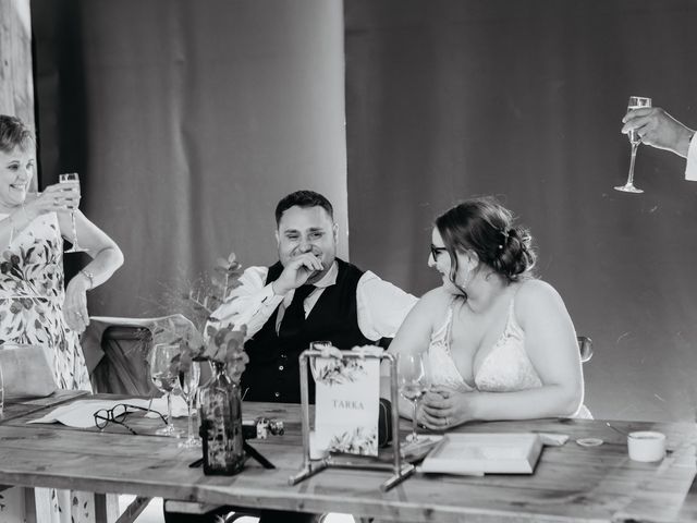 Ellie and Callum&apos;s Wedding in Silchester, Hampshire 61